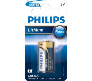 Philips Lithium CR123A