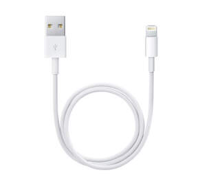Apple datový kabel Lightning 0,5 m bílý