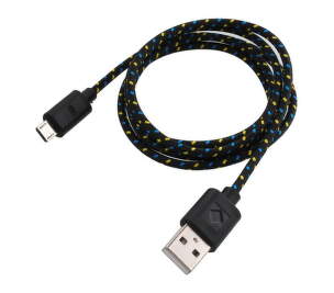 Mobilnet datový kabel Micro USB 0,9 m černý