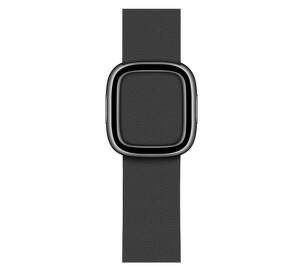 Apple Watch 40 mm kožený řemínek s magnetickou přezkou malý, černý