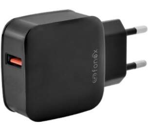 Fonex USB 18W 3,1A černý adaptér