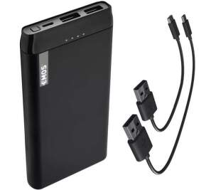 EMOS Alpha 10S powerbanka 2× USB-A 10 000 mAh černá