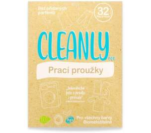 Cleanly Eco prací proužky na 32 praní