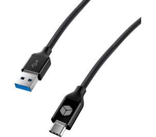 Sturdo USB-C 1m 3A datový kabel černý