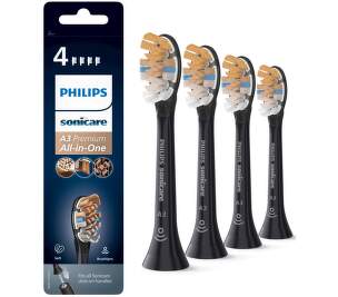 Philips Sonicare Premium All-in-One HX9094/11 náhradní hlavice černé 4ks