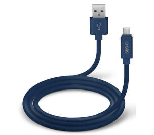 SBS datový kabel Micro USB 1 m modrý