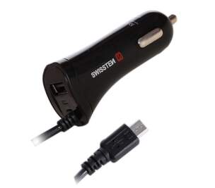 Swissten USB 2,4 A černá 1,5 m micro USB kabel