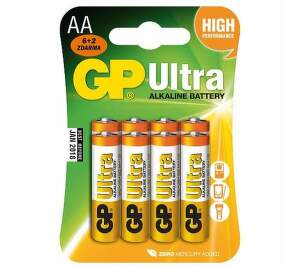 GP Ultra AA (LR06) 6+2 ks