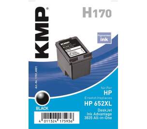 KMP HP 652BK XL H170