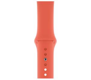 Apple Watch 44 mm sportovní řemínek S/M a M/L, oranžová