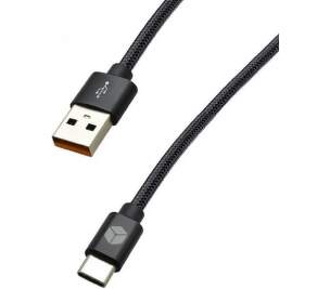 Sturdo datový kabel USB-C 1,5 m 3 A černý