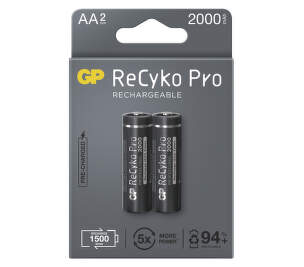 GP ReCyko Pro HR06 (AA) 2 000 mAh 2 ks