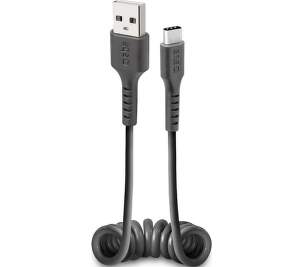 SBS USB-C/USB kabel 0,5 m černý