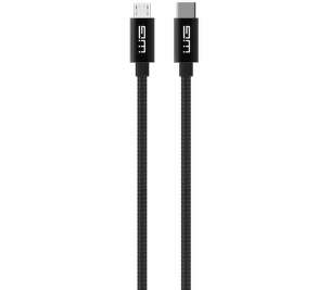 Datový kabel Winner USB-C/Micro-USB 1 m černý