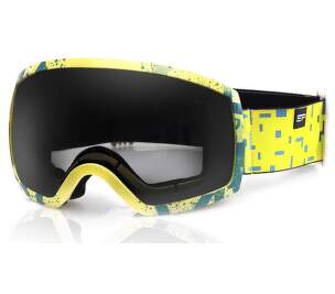 Spokey Radium lyžařské brýle černo-žluté 1