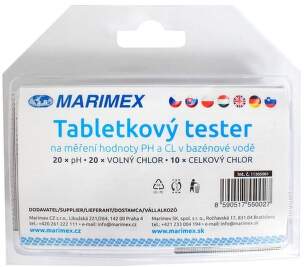 Marimex tester na pH a koncentraci chloru