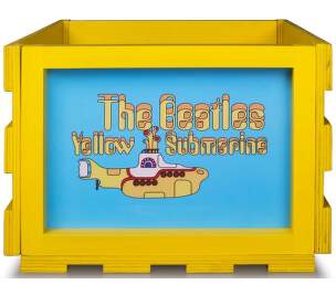 Crosley The Beatles Yellow Submarine bedna na LP desky