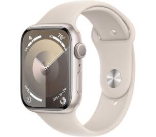 Apple Watch Series 9 GPS 45mm hvězdně bílý hliník M/L