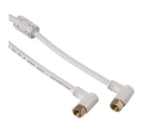 Hama 122510 - SAT kabel, F - F konektor, 90°, 1.5m