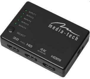 Media-Tech MT5207 HDMI přepínač