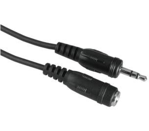 Hama 205104 prodlužovací audio kabel 3,5mm jack 2,5 m