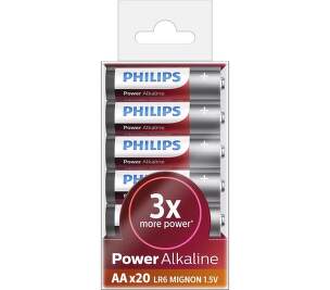 Philips Power Alkaline AA (LR6) 20 ks