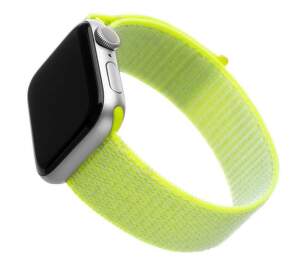 Fixed Nylon Strap řemínek pro Apple Watch 38/40 mm limetkový