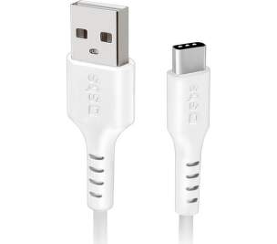SBS USB-C/USB kabel 1,5 m bílý