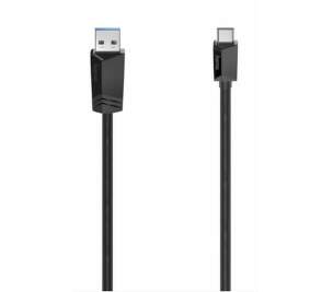 Hama datový kabel Gen2 USB-A/USB-C 3.2 1 m černý