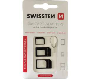 Swissten 4 v 1 SIM adaptéry