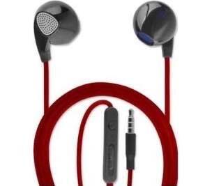 4smarts In-Ear Stereo sluchátka 3,5mm, červená