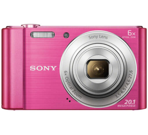 Sony CyberShot DSC-W810 (růžový) - fotoaparát