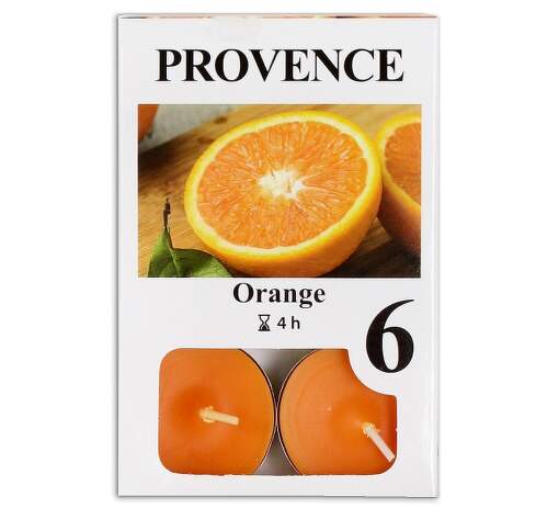 Provence Pomeranč vonná svíčka 6ks