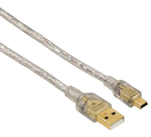 Hama 41533 - mini USB 2.0 kabel A-B 1,8m