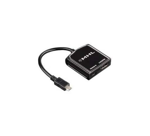 HAMA 54510 MHL Adapter, micro USB - HDMI