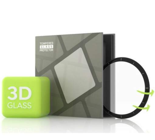 Tempered Glass Protector 3D tvrdené sklo pre Amazfit GTR 3 čierne