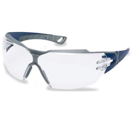 Uvex Pheos cx2 ochranné okuliare modro-sivé