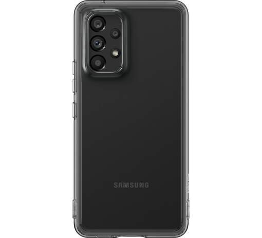 Samsung polopriehľadné zadné puzdro pre Samsung Galaxy A53 5G čierne