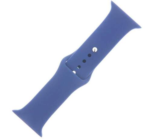 Devia silikónový remienok pre Apple Watch 42/44/45 mm M/L modrý