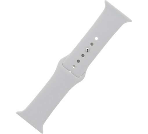 Devia silikónový remienok pre Apple Watch 38/40/41 mm S/M sivý