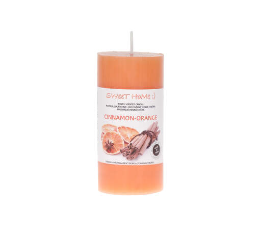 Sweet Home Pomeranč-skořice aromatická svíčka (220g)