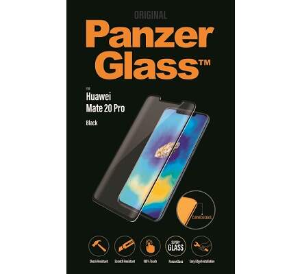 Panzerglass tvrzené sklo pro Huawei Mate 20 Pro, černá