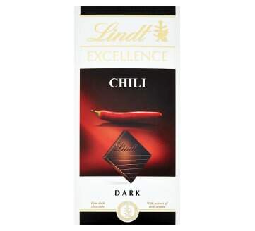 LINDT Excellence Chili, Čokoláda