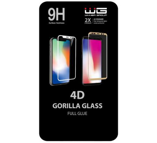 Winner 4D Full Glue tvrzené sklo pro Xiaomi Redmi 7a, černá
