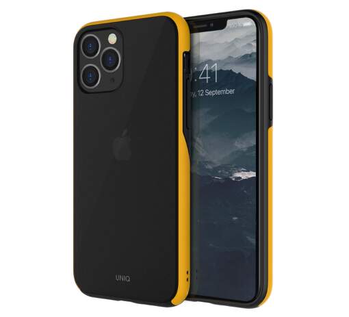 Uniq Vesto Hue Hybrid pouzdro pro Apple iPhone 11 Pro, žlutá