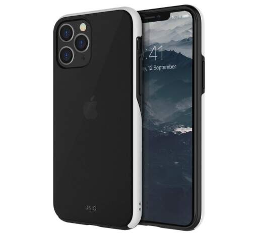 Uniq Vesto Hue Hybrid pouzdro pro Apple iPhone 11 Pro Max, bílá