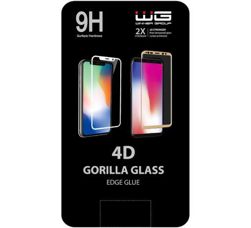 Winner tvrzené 4D Edge Glue sklo pro Samsung Galaxy S20, černá