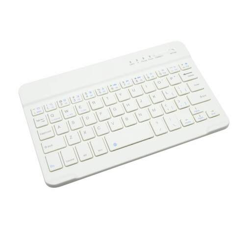 Mobilnet Slim 7 " biela bezdrôtová klávesnica