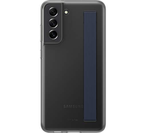 Samsung Slim Strap cover puzdro pre Samusng Galaxy S21 FE sivé