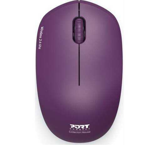 PORT CONNECT Wireless Mouse fialová